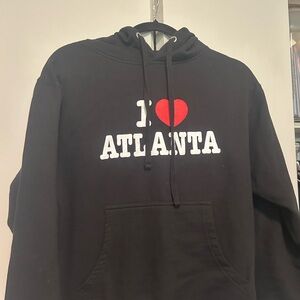 Black 'I Love Atlanta' Hoodie